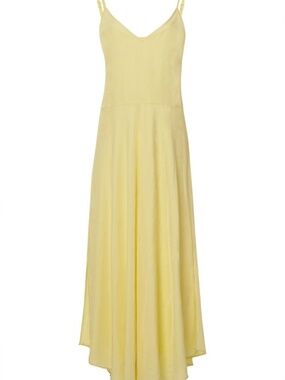 Vince Lemon Yellow Maxi Dress